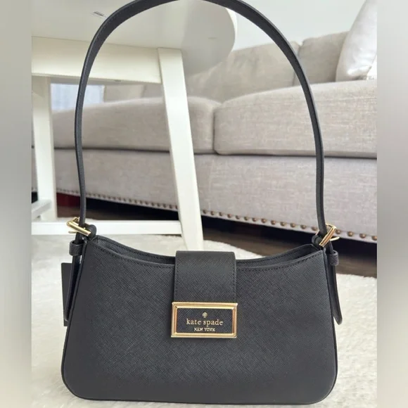 Kate Spade Elegant Black Shoulder Bag - Picture 5 of 14